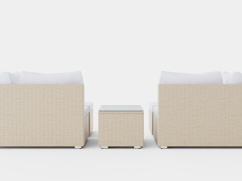 Mison Lounge Set 3D Model