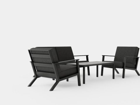 Montana Lounge Set Modelo 3D