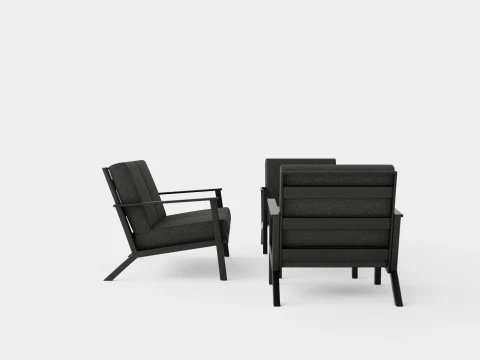 Montana Lounge Set 3D Model