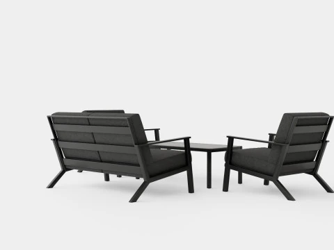 Montana Lounge Set 3D Model
