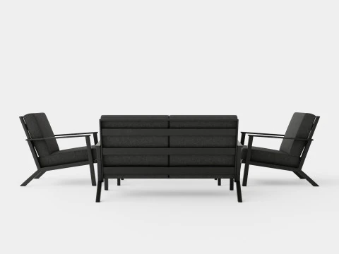 Montana Lounge Set 3D Model