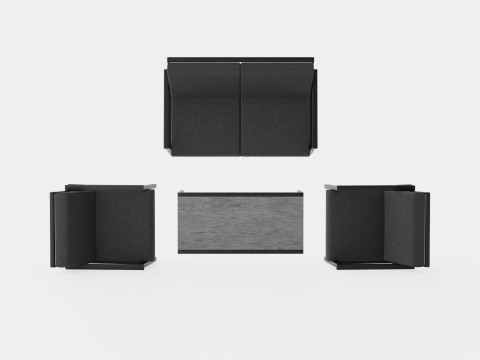 Montana Lounge Set Modelo 3D
