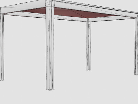 Mora Dining Table 3D Model
