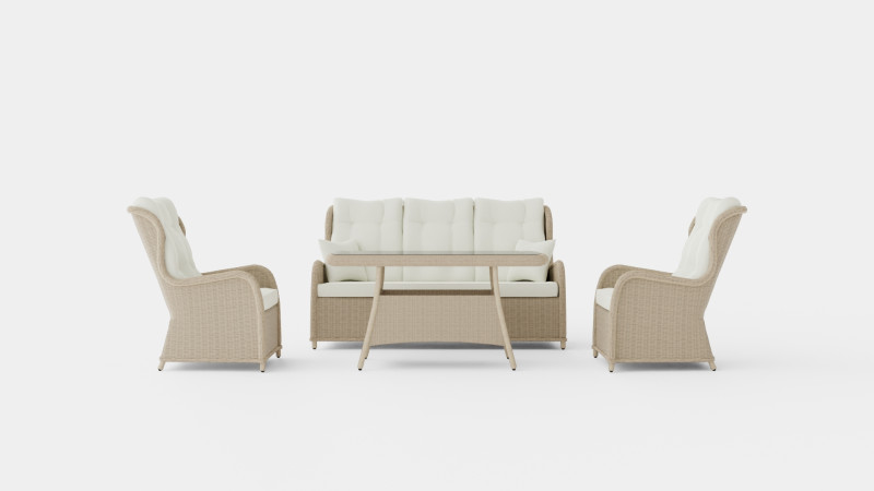 Nantes Sofa Set Nature Modèle 3D .c4d .max .obj .3ds .fbx .stl .blend 