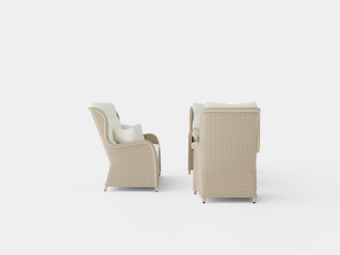 Nantes Sofa Set Nature Modèle 3D