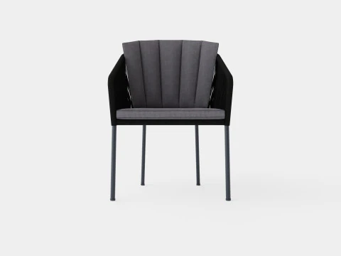 Naxos Dining Chair 3D Model