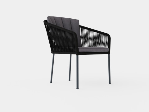 Naxos Dining Chair 3D Model