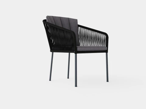 Naxos Dining Chair 3D Model