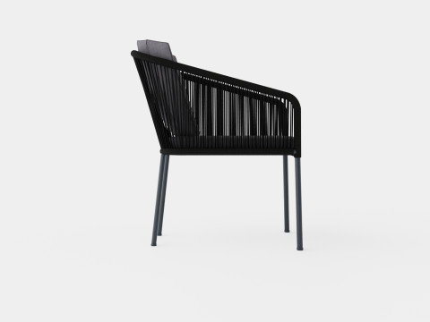 Naxos Dining Chair 3D Model
