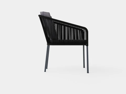 Naxos Dining Chair 3D Model