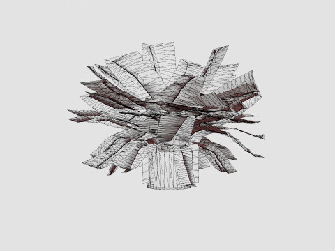 Nephrolepis ex Green Lady Modèle 3D