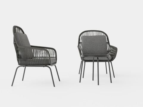 Norwich Cafe Set 3D Model