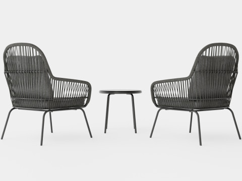 Norwich Cafe Set 3D Model