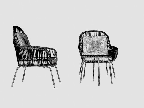 Norwich Cafe Set 3D Model