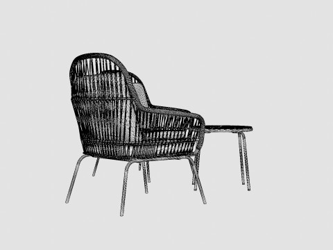 Norwich Cafe Set 3D Model