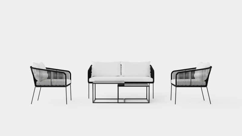 Odense Lounge Set 3D 모델 .c4d .max .obj .3ds .fbx .stl .blend 
