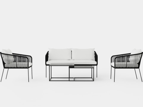 Odense Lounge Set 3D मॉडल
