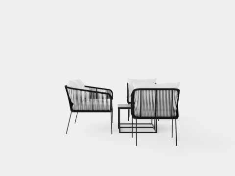 Odense Lounge Set 3D Model