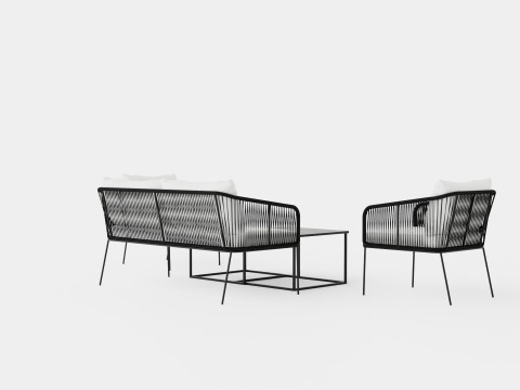 Odense Lounge Set 3D 모델