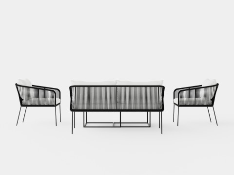 Odense Lounge Set 3D 모델