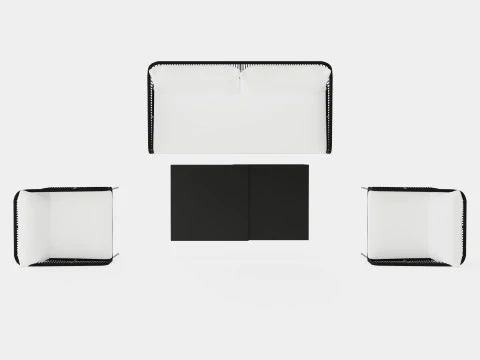 Odense Lounge Set 3D Model
