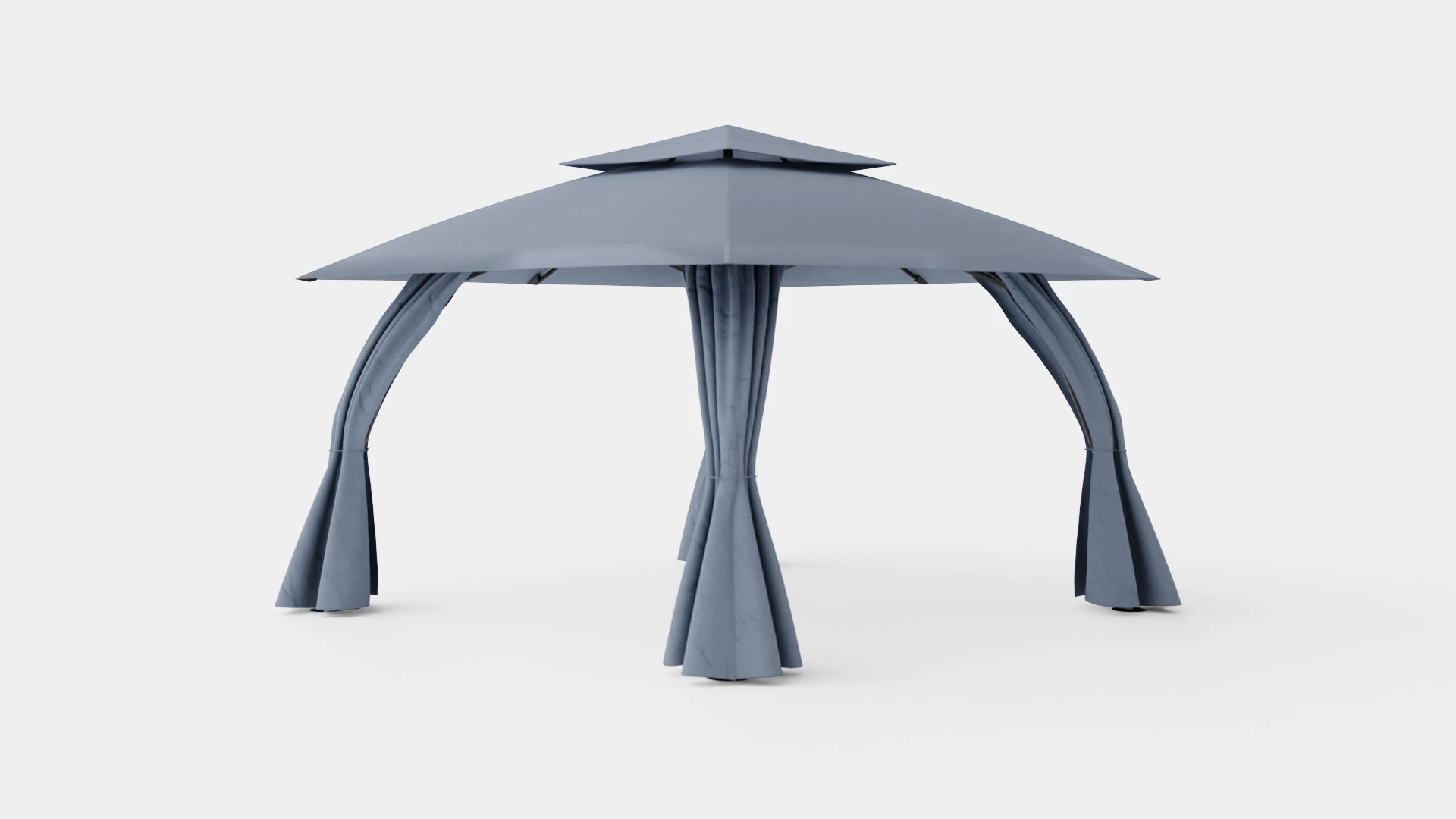 Padova Gazebo 3D Model .c4d .max .obj .3ds .fbx .stl .blend 