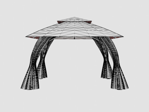 Padova Gazebo Modèle 3D