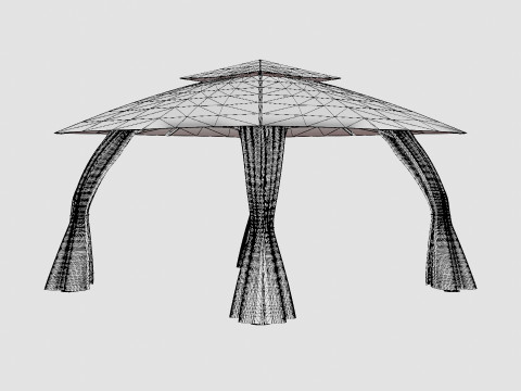 Padova Gazebo Modèle 3D