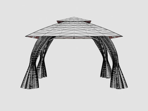 Padova Gazebo 3D Model