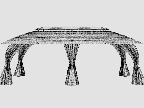 Padova Gazebo 3D Model