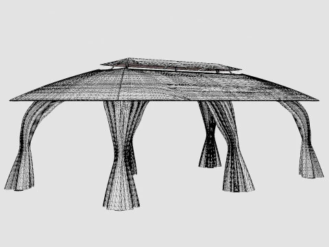 Padova Gazebo 3D Model