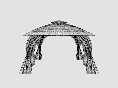 Padova Gazebo 3D Model