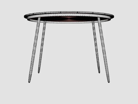 Padova Table 3D Model