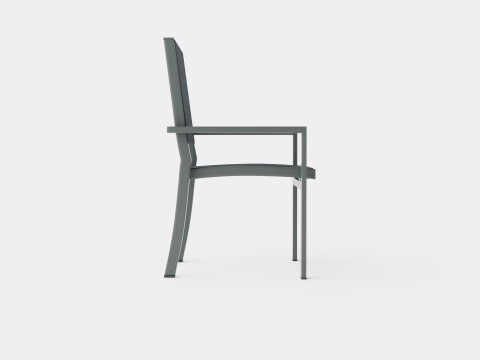 Palermo Dining Chair 3D मॉडल