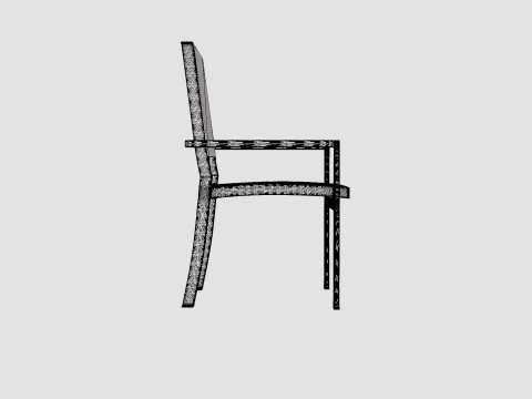 Palermo Dining Chair 3D Modell