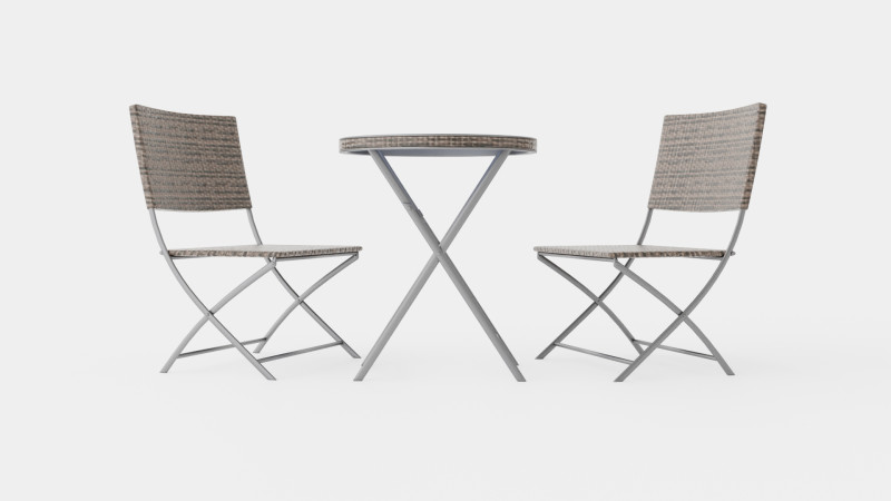 Paloma Cafe Set 3Dモデル .c4d .max .obj .3ds .fbx .stl .blend 