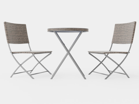 Paloma Cafe Set 3D Model
