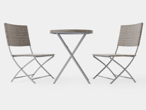 Conjunto Café Paloma Modelo 3D