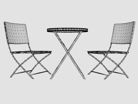 Paloma Cafe Set 3D Model