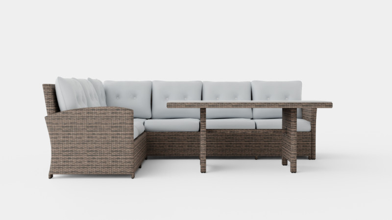 Paloma Corner Set 3D Model .c4d .max .obj .3ds .fbx .stl .blend 