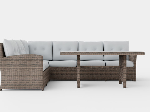 Paloma Corner Set Model 3D