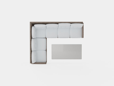 Paloma Corner Set 3D Model