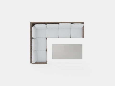 Paloma Corner Set 3D Model
