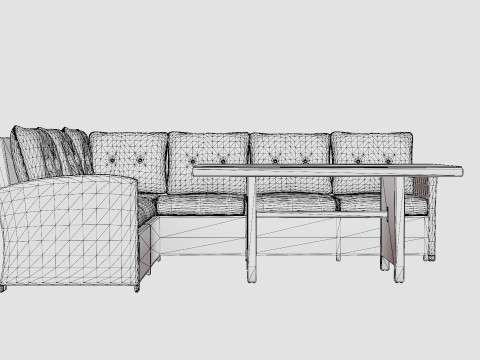Paloma Corner Set 3D Model