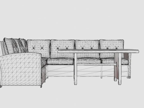 Paloma Corner Set 3D Model