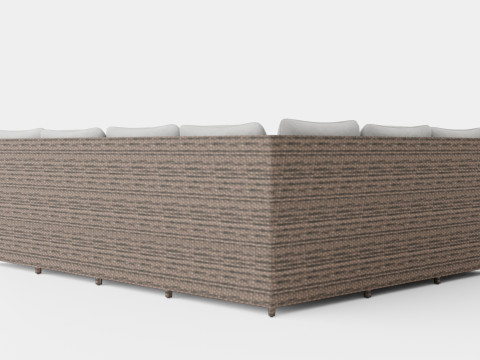 Paloma Corner Set Adjustable Model 3D