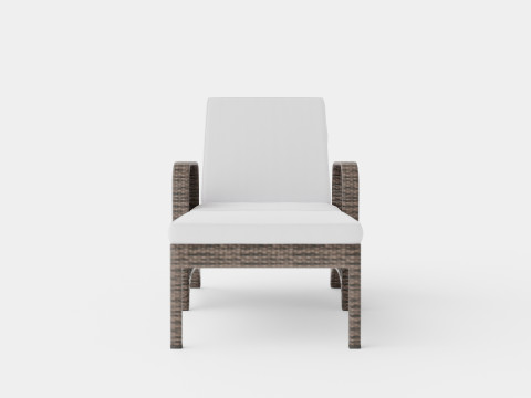 Paloma Foldable Sunbed 3D Модель