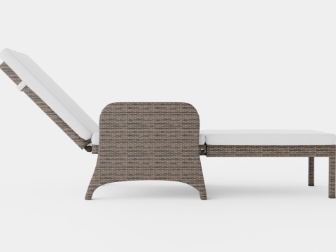 Paloma Foldable Sunbed 3D Модель