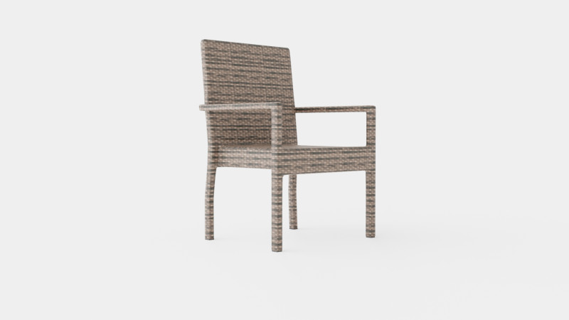 Paloma Stackable Chair 3Dモデル .c4d .max .obj .3ds .fbx .stl .blend 