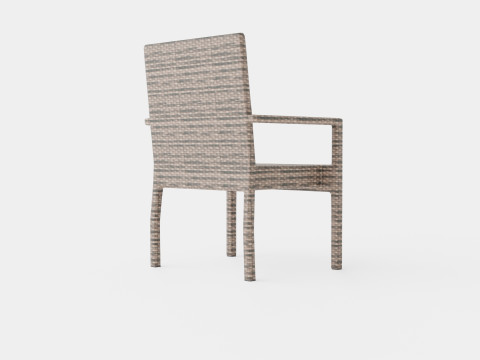Paloma Stackable Chair 3Dモデル